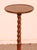 Elegant English tea table in walnut, stamped Holland & Sons. This small model is unusual, being smaller and lower than...