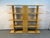 Goldenrod Mid-Century Style Modern Open Shelving Bookcase For Sale - Image 8 of 10