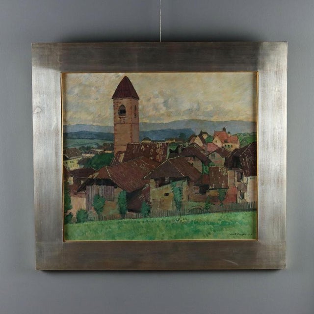 Robert Engels, Oil on Canvas, Framed For Sale - Image 9 of 9