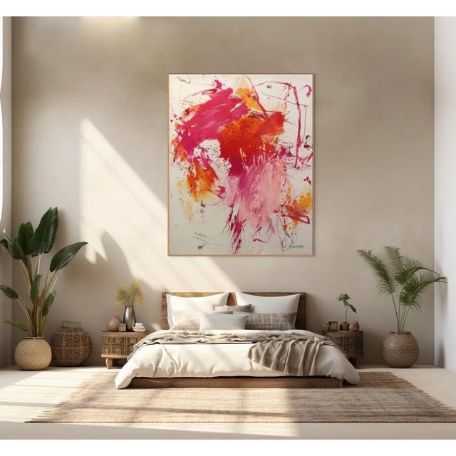 Acrylic / mixed media on canvas Edition: Unique. Unframed. This work is exclusive to IdeelArt. This artwork will be...