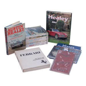 Collection of Carbooks & Periodicals - Austin Healy & Ferrari