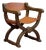 Antique Dagobert Armchair in Oak For Sale