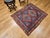 Red 19th Century Handwoven Anatolian Village Rug, Caucasian Design Wool, 4' x 5' For Sale - Image 8 of 18