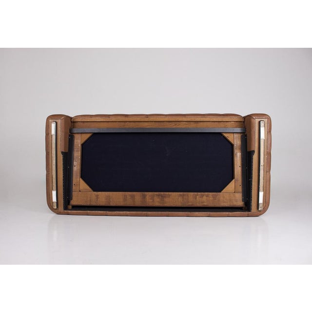 Three-Seater Leather Sofa from De Sede, 1970s For Sale - Image 10 of 12