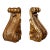 Pair of 19th Century European Giltwood Acanthus Corbels For Sale