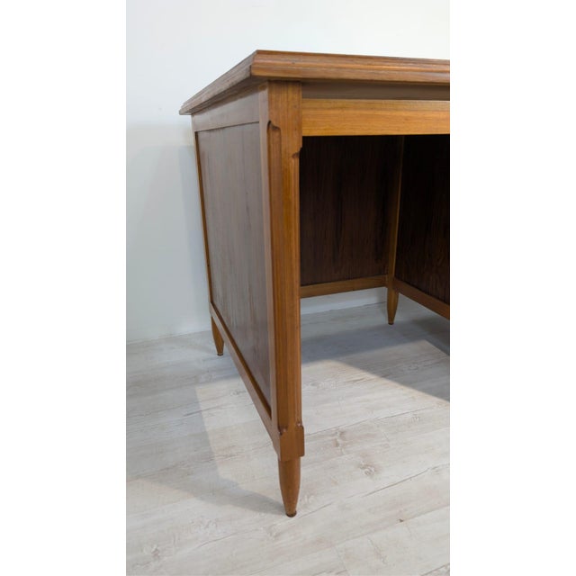 Vintage Danish Teak Desk, 1960s For Sale - Image 4 of 18