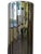 Round Pedestal made of beveled smoked mirror D:16.5W" x 36"H