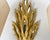 Metal Vintage Carved Wall Sconce in Gilded Metal and Wood, 1950s For Sale - Image 7 of 8