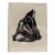 Signed Artist Proof "The Recluse" Barbara Shannon Ap 1968 Framed Print 14x16 For Sale