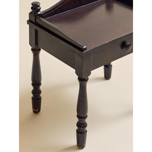 Wood The Vintage Pair of Swedish Painted Pine Nighstands, 1950s For Sale - Image 7 of 15