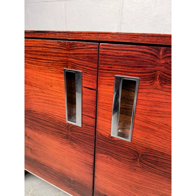 Wood Vintage Rosewood Nightstand by Glenn of California For Sale - Image 7 of 14