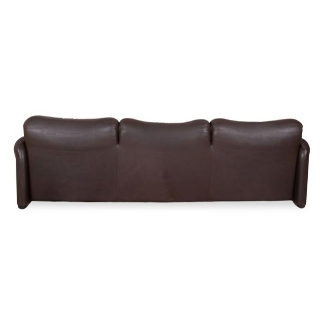 Maralunga Sofas in Leather from Cassina, Set of 2 For Sale - Image 12 of 15