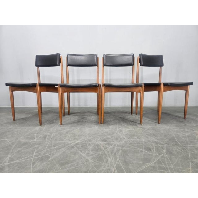 Mid-Century Dining Chairs, Denmark, 1970s, Set of 4 For Sale - Image 6 of 13
