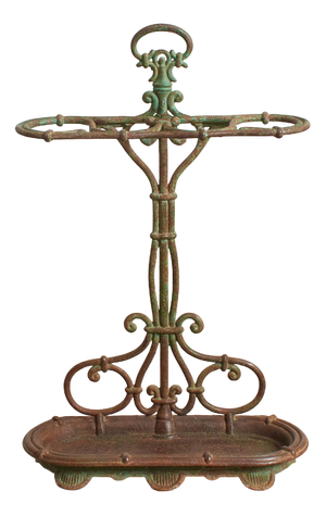 Antique Victorian Cast Iron Umbrella Stand