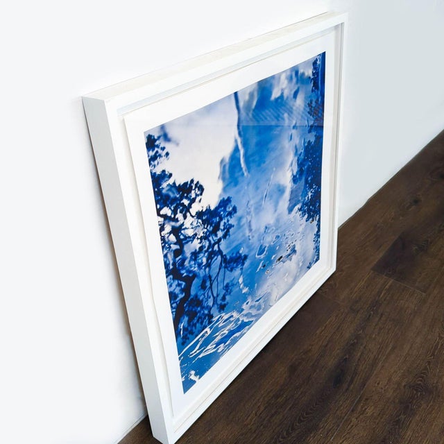 Framed print from photographers Abstract Series. Brand: Kimberley Carr Harmon Photography. Model: Blue Reflection....