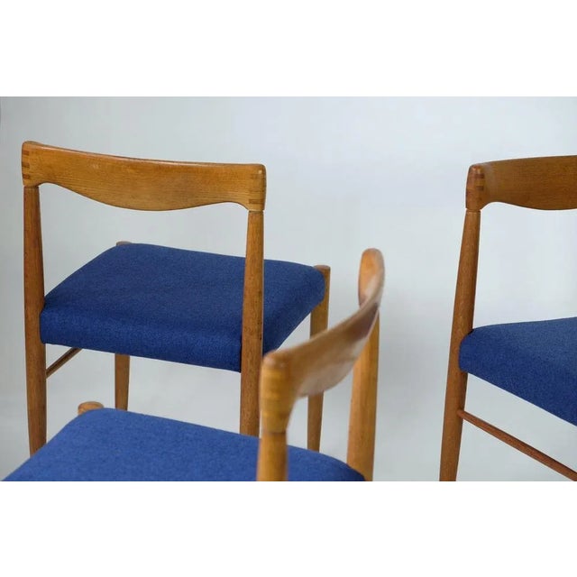 Danish Oak Dining Chairs by Henry Walter Klein for Bramin, 1960s, Set of 6 For Sale - Image 11 of 13