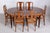 Art Deco Dining Set in Walnut and Mahogany by Paul Follot, France, 1920s, Set of 7 For Sale - Image 14 of 18