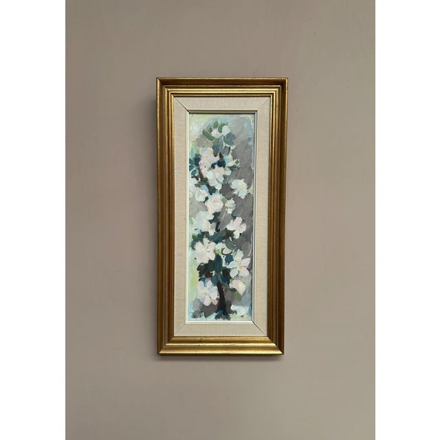 Original swedish oil on panel – “still life with flowers” by richard ingelsson – signed “r.i.” – vintage & framed – 54 ×...