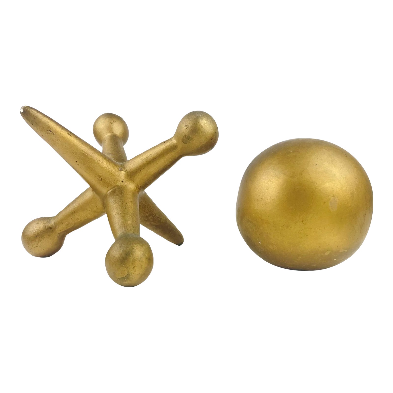 Vintage Mid Century Modern Jack and Marble Oversized Ceramic Objects Chairish