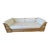 McGuire Company Wicker Rattan Couch, 1970s For Sale