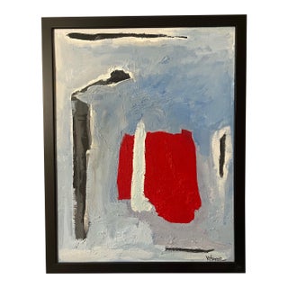 Abstract Painting by Artist Wyman Lancaster For Sale