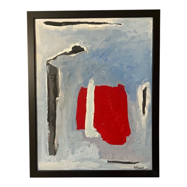 Abstract Painting by Artist Wyman Lancaster For Sale