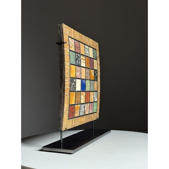 Grand Tour Marble Specimen Tablet, 1800s For Sale - Image 11 of 18