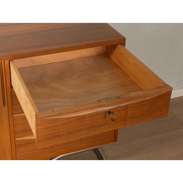 Vintage Sideboard in Walnut, 1950s For Sale - Image 4 of 9