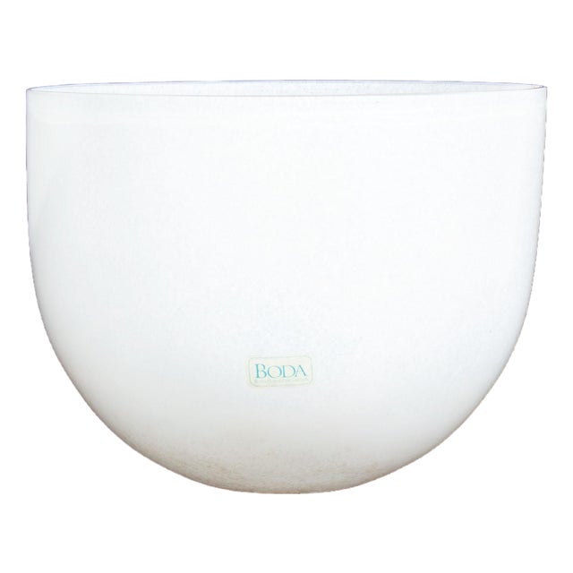 Glass "Rainbow" Bowl by Bertil Vallien for Kosta Boda For Sale