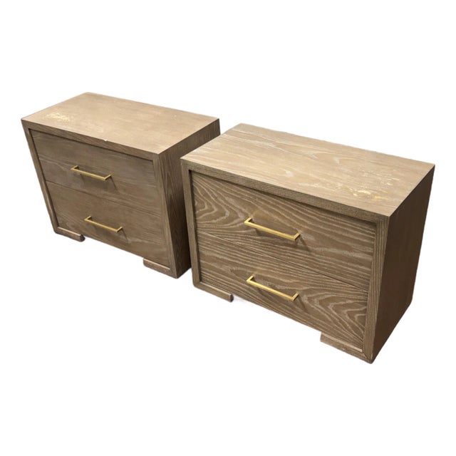 Williams Sonoma Home Madison Nightstands, Pair For Sale