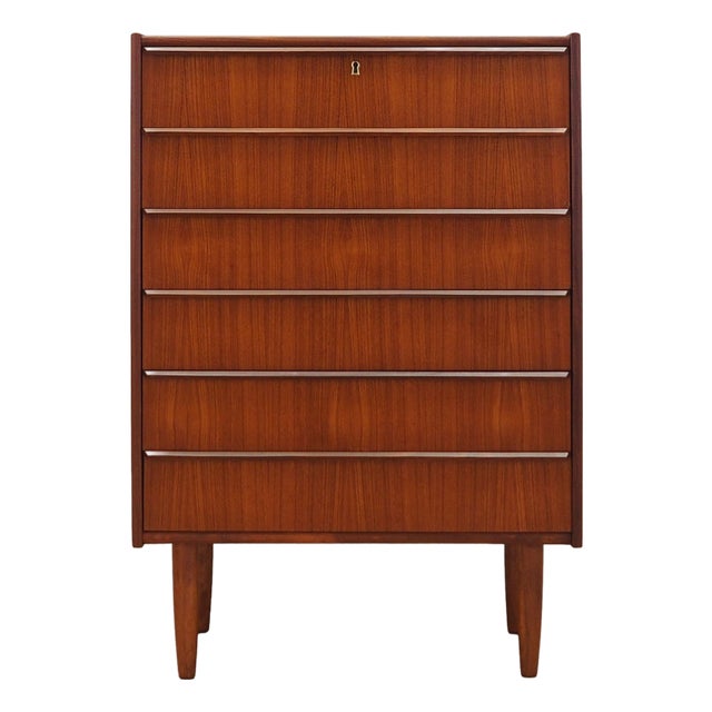Danish Teak Chest of Drawers, Denmark, 1970s For Sale