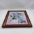 Vintage Original Blue Hibiscus Floral Painting For Sale - Image 4 of 10