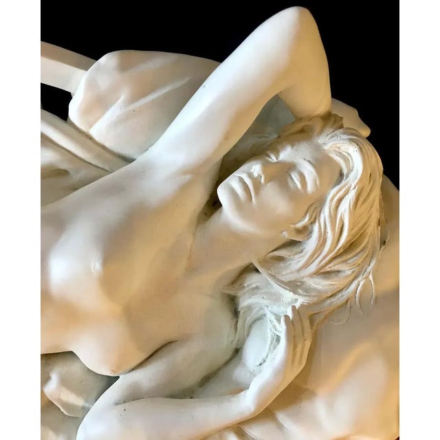 Bill Mack Tranquility Sculpture Bronze With White Patina For Sale - Image 12 of 13