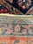 Navy Blue Persian Antique Sarouk For Sale - Image 9 of 12