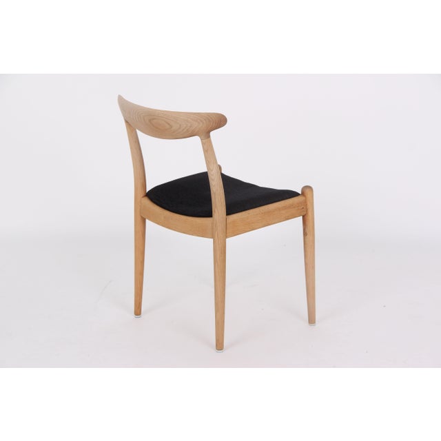 Oak W1 Dining Chairs by Hans J. Wegner for C. M. Madsen, Denmark, 1950s, Set of 6 For Sale - Image 10 of 17