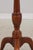 Brown Henkel Harris Cherry Queen Anne Pedestal Table For Sale - Image 8 of 15