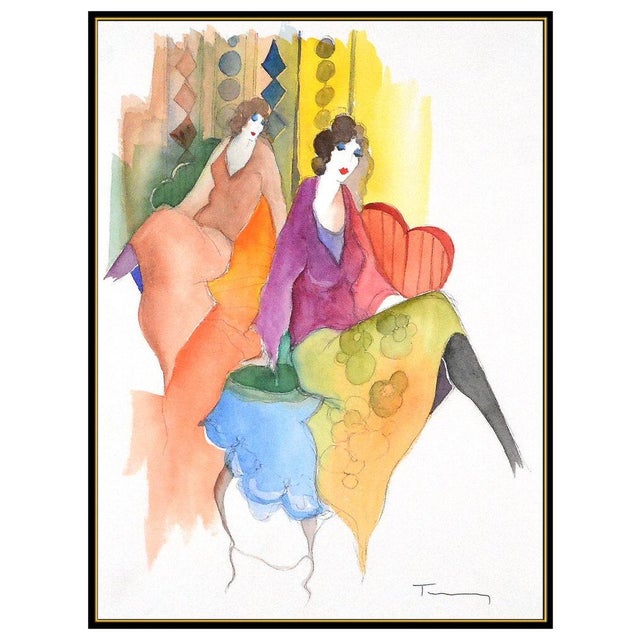 Message us to inquire about custom framing options! (Included for free with every purchase) The artwork here, "Ladies In...
