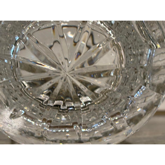 American 1980s Marquis by Waterford Heavy Hand Cut Crystal Bowl For Sale - Image 3 of 10