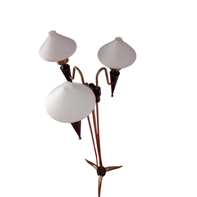 Vintage Floor Lamp from Maison Arlus, France, 1960s For Sale - Image 12 of 18