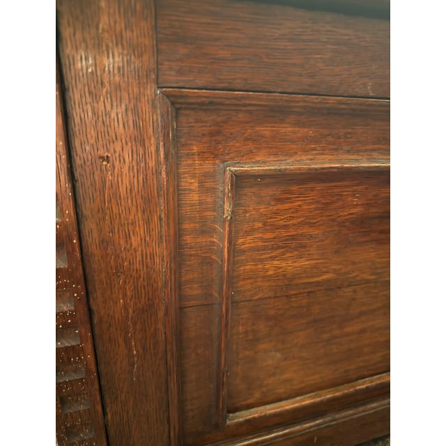 Late 19th Century Victorian Renaissance Revival Carved Drop-Front Secretary Desk For Sale - Image 18 of 18