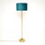 Mid-Century Modern Vintage French Brass Rope Twist Floor Lamp, 1960s For Sale - Image 3 of 8