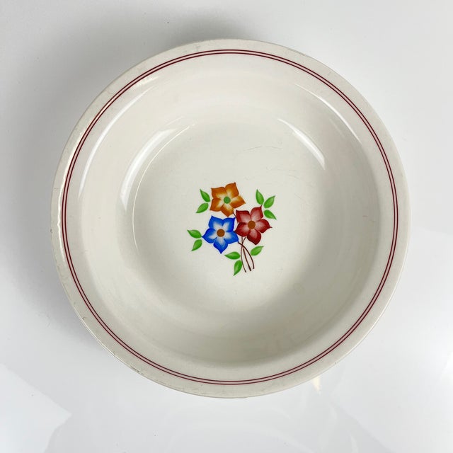 Round Plate with Rim from Moulins Des Loups, 1950s For Sale - Image 3 of 9