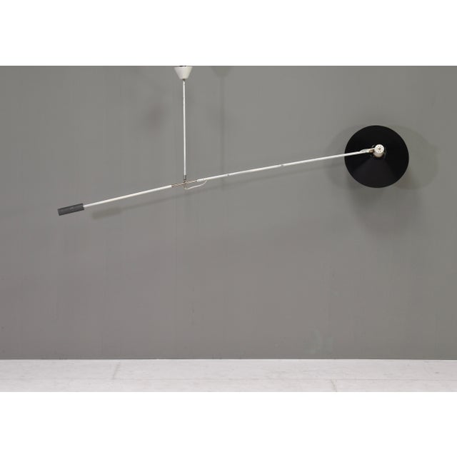 Anvia Dutch Counter Weight Lamp by JJM Hoogervorst for Anvia, 1950s For Sale - Image 4 of 17