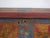 Blue Antique Painted Folk Wood Trunk For Sale - Image 8 of 12