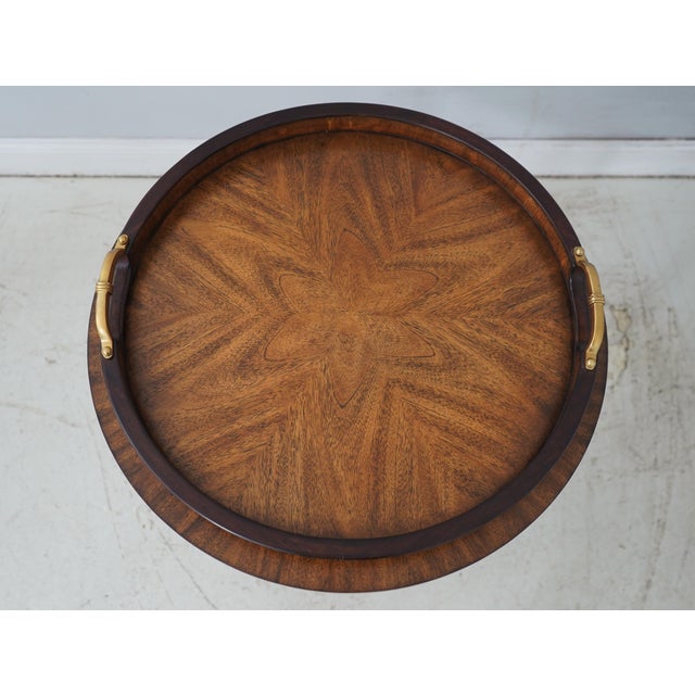 Maitland - Smith Maitland Smith 8116-32 Tray Top Occasional Table For Sale - Image 4 of 16