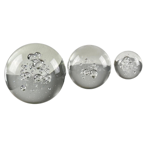 Glass Ornaments by Alfredo Barbini for Barbini Murano, Italy, 1980s, Set of 3