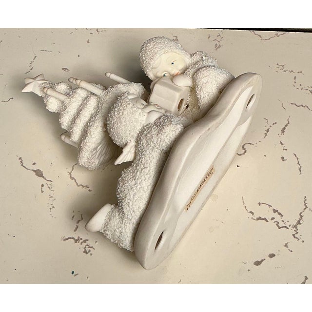 Vintage Department 56 Snowbabies, “Thank You” Retired 2001 For Sale In Greenville, SC - Image 6 of 7