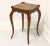 French Hekman Walnut Inlaid Parquetry Square French Louis XV Accent Table For Sale - Image 3 of 8