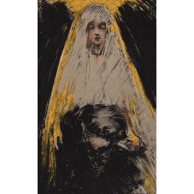 Ethel Reed, The Quest of the Golden Girl from Les Maîtres de L'Affiche, 1897, Original Lithograph For Sale - Image 4 of 13