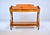 Lane Furniture limited production solid pine two tier console table with scalloped gallery top and generously sized single...
